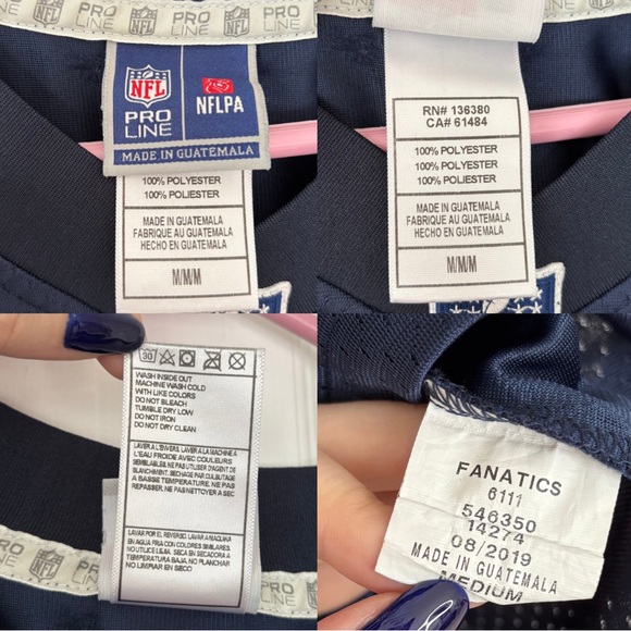 NFL Chicago Bears Khalil Mack #52 Navy Blue & Orange Jersey - Picture 3 of 6